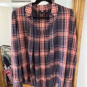 Paige Plaid Button Down Shirt